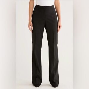 Boss Marzotto Women's Black Wide Leg Pants Size 12 EUC